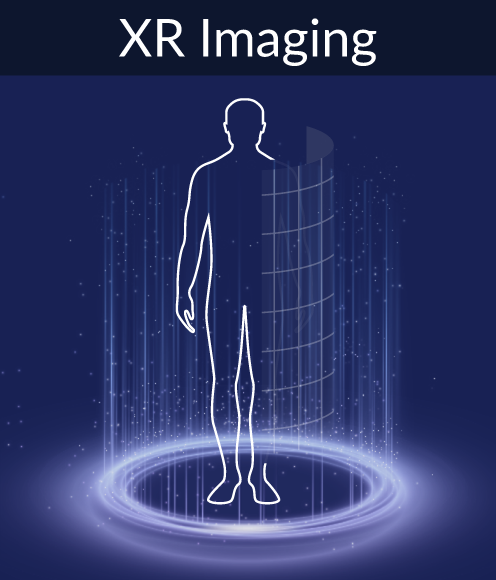 XR Imaging feature graphic from the lobby in 3D Organon's anatomy software
