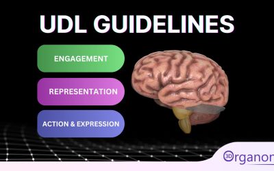 3D Organon and the Universal Design for Learning (UDL) Guidelines