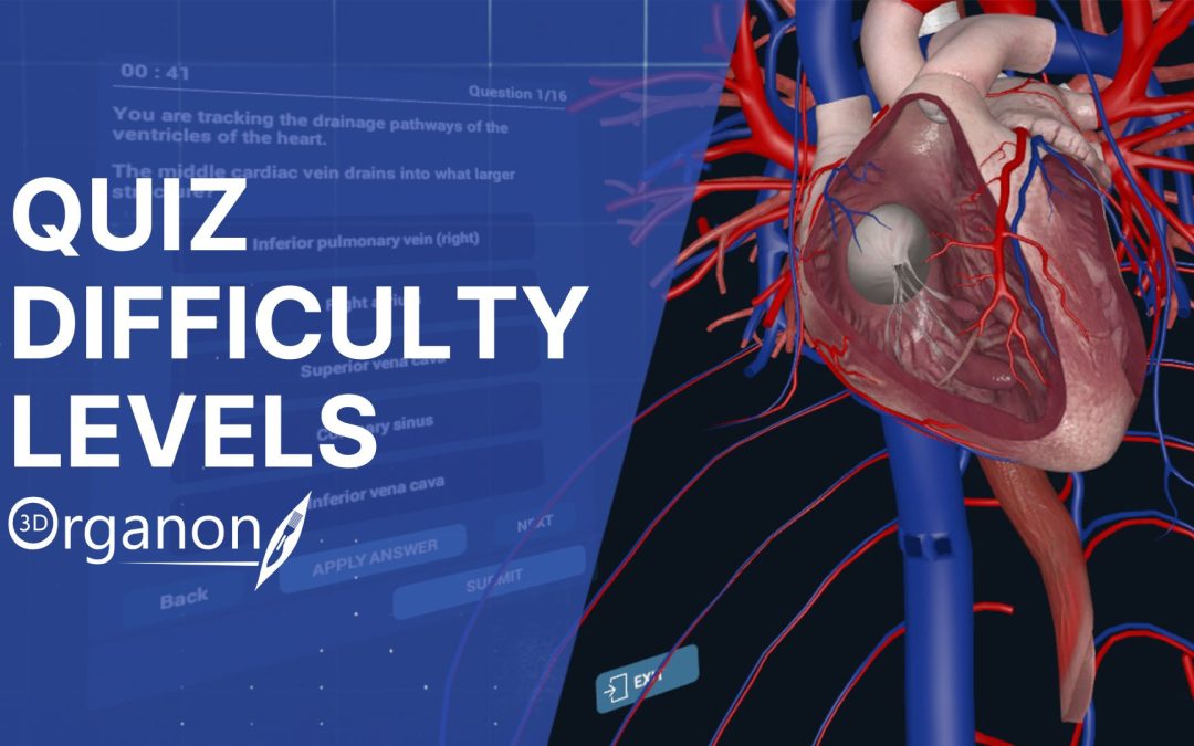 3D Organon Customizable Quiz Difficulty