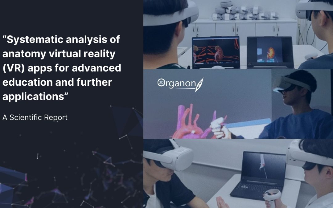 Systematic analysis of anatomy virtual reality (VR) apps for advanced education and further applications