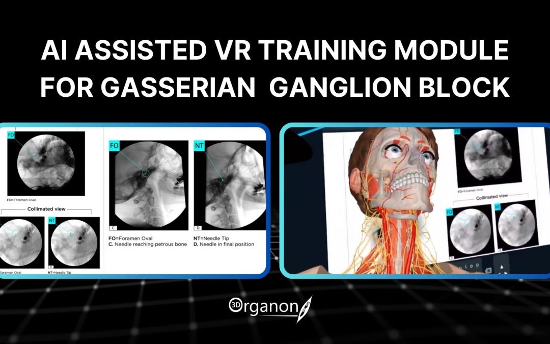 Transforming Interventional Pain Training with 3D Organon, AI and Virtual Reality