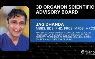 Professor Jag Dhanda Joins 3D Organon Advisory Board to Advance XR in Medical Education